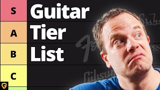 Nate Savages Guitar Brand Tier List [upl. by Meekyh858]