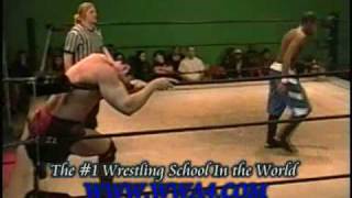 WWA4 Scott Steel vs MikeBlack Wrestling match [upl. by Dougall]