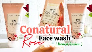 Conatural Rose Facewash honest Review ✨  Best for winter season [upl. by Audwen494]