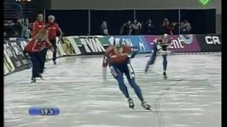 World Single Distances Championship 2007 1500m Jan Bos vs Erben WennemarsFLV [upl. by Zoarah957]