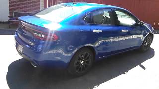 2013 Dart 14l Turbo  Ressonator delete and Injen short ram intake [upl. by Brinn248]