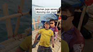 Jekichan juga seneng Mancing dan joget fishing jekichani videoshort [upl. by Aihsekel]