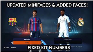 FIFA 14  Season 2023 Faces Minifaces amp Kit Numbers Fix [upl. by Jessi]