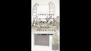 Christmas Mantel Decor Tips [upl. by Caves]