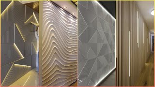 Latest PVC Wall Panel Design 2024 Modern Wall Decoration Ideas Home Interior Design [upl. by Abate]