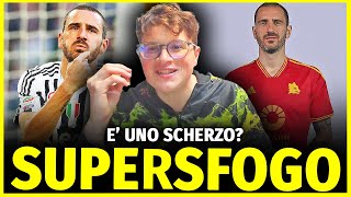 SUPERSFOGO BONUCCI ALLA ROMA È LA GOCCIA CHE FA TRABOCCARE IL VASO [upl. by Oigufer899]