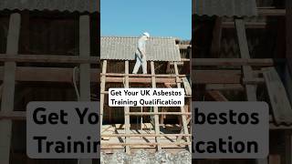 Working with asbestoscontaining materials  Get your UK Asbestos Training qualification [upl. by Kain]