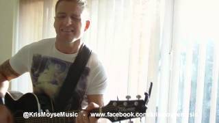 Open Up Your Eyes  Daughtry  Kris Moyse  Acoustic Cover [upl. by Con]