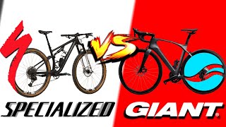 BICICLETAS SPECIALIZED Vs GIANT│¿Cuál es la mejor marca de MTB y Carretera [upl. by Mariana]