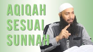 Ustadz DR Syafiq Riza Basalamah  Aqiqah Sesuai Sunnah [upl. by Ajaj256]