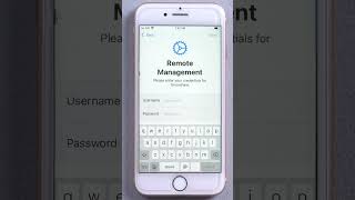 Remove MDM from iPhone shorts [upl. by Sung]