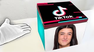 Unboxing Charli DAmelio TIK TOK Box ft TikTok amp LilHuddy Giveaway [upl. by Esertak]