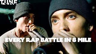 Every Rap Battle in 8 Mile 2002  TUNE [upl. by Nikolos907]