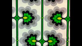 HGTV design Flower Tower Malachite multipurpose home decor fabric [upl. by Eilis]