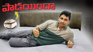 Frido Ultimate Mattress Topper Review  Telugu Tech Tuts [upl. by Sileray]