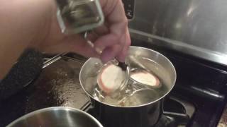 Canning 101 Heating Boiling and Sterilizing Canning Lids [upl. by Aihsotal]