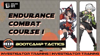 Endurance Combat Course 1  Investigator Training Course  Bootcamp Tactics  Zenless Zone Zero [upl. by Ulu]