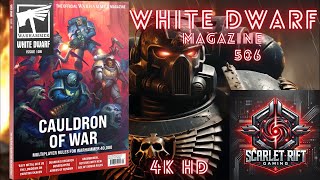 Warhammer White Dwarf Magazine 506 in 4K HD [upl. by Knoll]