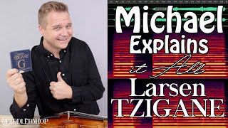 Michael Explains it all  Larsen Tzigane Strings for Violin [upl. by Dleifniw]