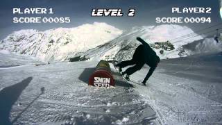 Snowpark Livigno Rail Arcade by KK  Mottolino Fun Mountain [upl. by Lleynad]