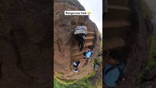 Kalavantin Durg dangerous trek in Maharashtra 😶‍🌫️😶‍🌫️😳😳🚩🚩 [upl. by Nirtiak]