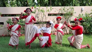 aye re chute aye  Dhaker taale  creative dance choreography by Madhurima  shubho Mohaloya 🌷 [upl. by Pollak]