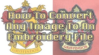 Digitizing Images for Embroidery  Easy How To Guide [upl. by Ayekel]