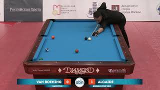 Shane Van Boening USA  Alcaide David ESP SF Kremlin World Cup 10 ball 2019 [upl. by Attenat]