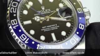 Rolex GMT Master II quotBatmanquot 116710 BLNR wwwolfertcode [upl. by Brion]