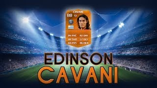 FUT14  Player Review  Edinson Cavani MOTM BU  88  FR [upl. by Mcneil]