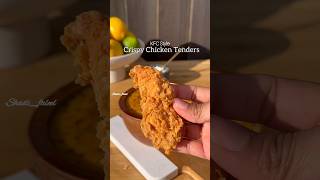 CRISPY CHICKEN TENDERSRecipe in description below 👇 [upl. by Noiwtna]