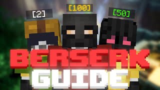 The ULTIMATE BERSERK Progression Guide 2024  Hypixel Skyblock [upl. by Launcelot]