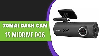 Видеорегистратор 70Mai Dash Cam 1S Midrive D06 [upl. by Aneer298]