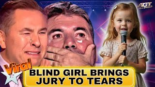 Blind 5YearOld Girl Sings Cranberries Hit on AGT – What She Does Next Will Shock You [upl. by Leahcim]