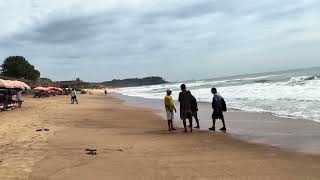 Candolim Beach Goabeach candolim goa vacation viralvideo trending youtube fun family hut [upl. by Engud664]