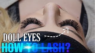 How to do a dolleye lash map Lashes By Kins tutorial [upl. by Neron]