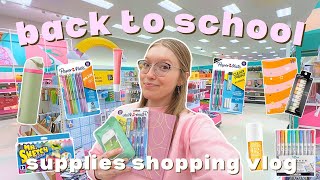 BACK TO SCHOOL SUPPLIES SHOPPING  TARGET ✏️📚  HAUL 2024 [upl. by Fronnia]