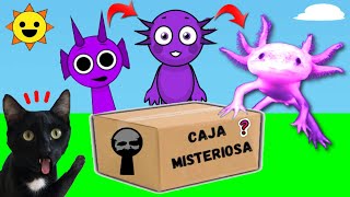 CAJA MISTERIOSA DE INCREDIBOX SPRUNKI PERO SON ANIMALES DEL JUEGO ABGERNY EN LA VIDA REAL [upl. by Nadoj778]