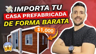 5 TRUCOS para IMPORTAR tu CASA desde CHINA POR 1000 DOLARES 🏠 [upl. by Hillier]