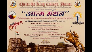 Annual Concert 2K24 Christ the king College Jhansi [upl. by Akinaj212]