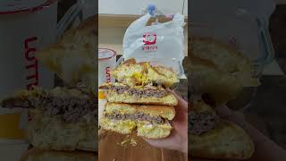 Lotteria Burgers how to enjoy cheeseburgers burger [upl. by Novled]