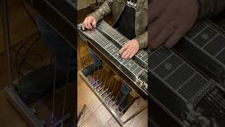 Pedal Steel Guitar Riff’n The Fireman George Strait shorts tutorial pedalsteelguitar george [upl. by Nylahsoj]