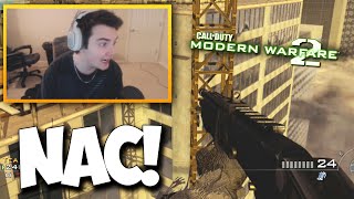 RED KIWIZ TRIES TO NAC LMAO  MW2 Trickshotting [upl. by Ayanal]