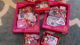 New Our Generation Sets for American Girl School Room  INtoyreviews [upl. by Shalna]