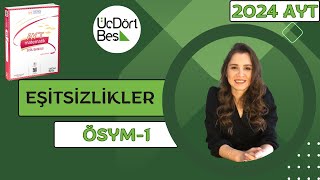 2024 345 AYT MATEMATİK  EŞİTSİZLİKLER ÖSYM1  yks2024 aytmatematik 345 [upl. by Nikral]