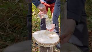 Survival skills⬆️ how to make a water filter from a tampon survival lifehacks outdoors [upl. by Immat981]