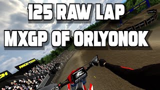 Mx Simulator 125 Raw Gameplay  2021 MXGP of Orlyonok [upl. by Bonnice618]