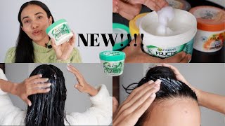 Trying the NEW Garnier Fructis Hair Food Masks Youll be AMAZED with the results  Sneha Sen [upl. by Peppard707]