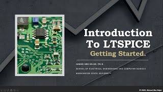 Introduction to LTSPICE Getting Started [upl. by Abbottson455]