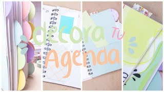 4 ideas para decorar tu AGENDA  SayilDIY [upl. by Warchaw31]